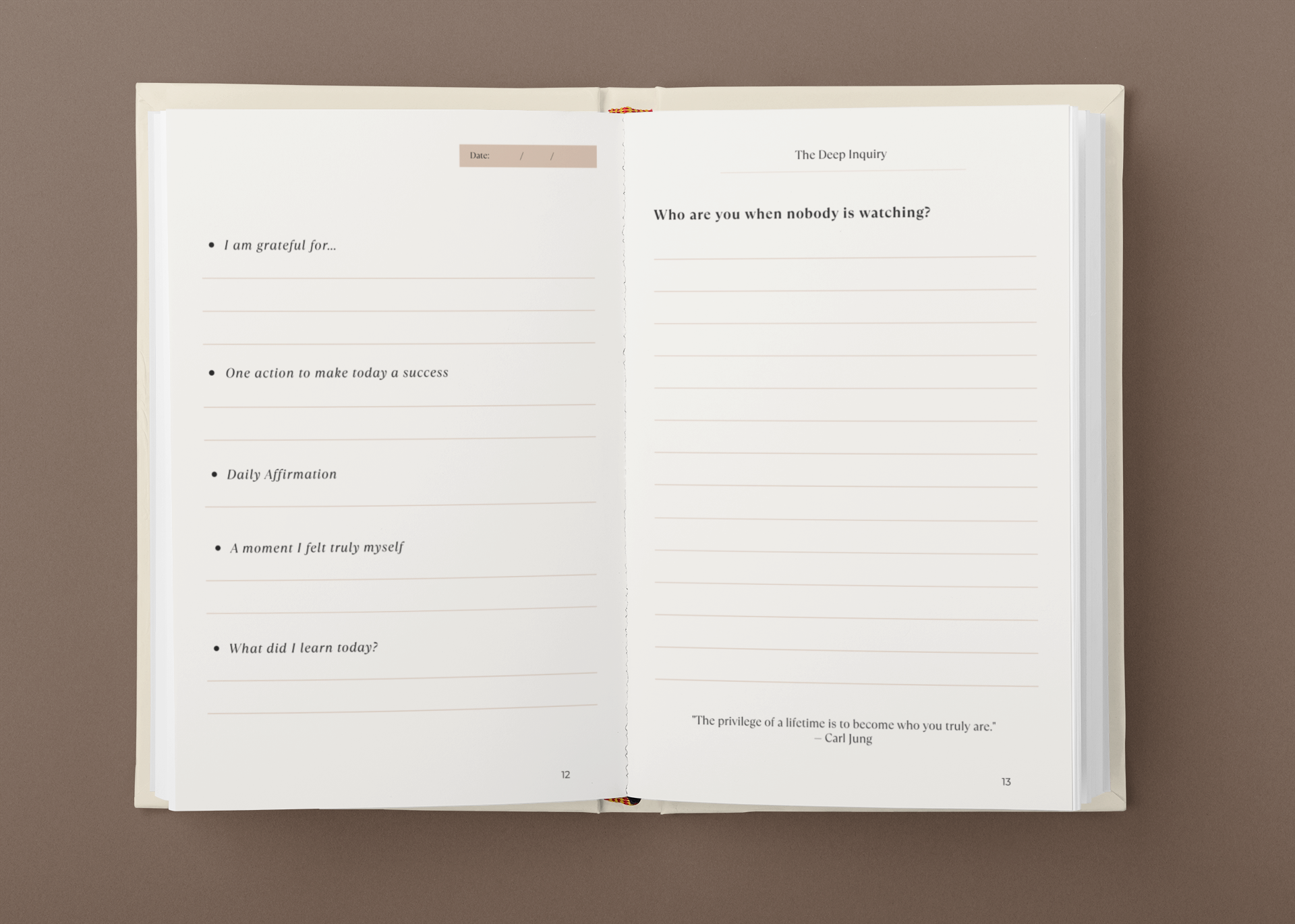 The 30-Day Self Discovery Journal