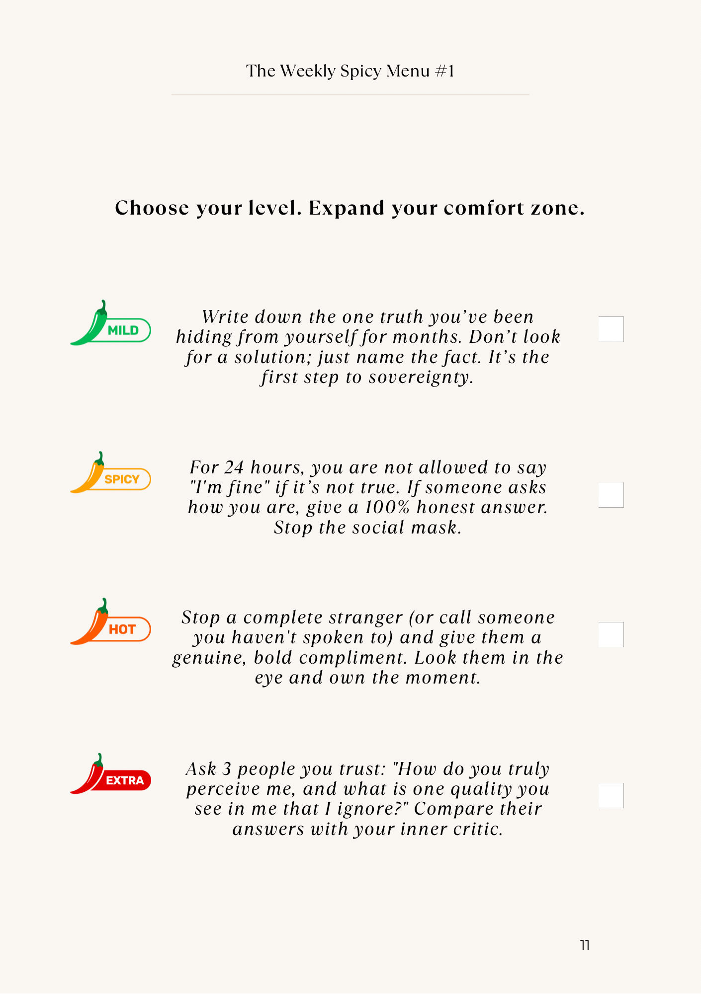 The 30-Day Self Discovery Journal