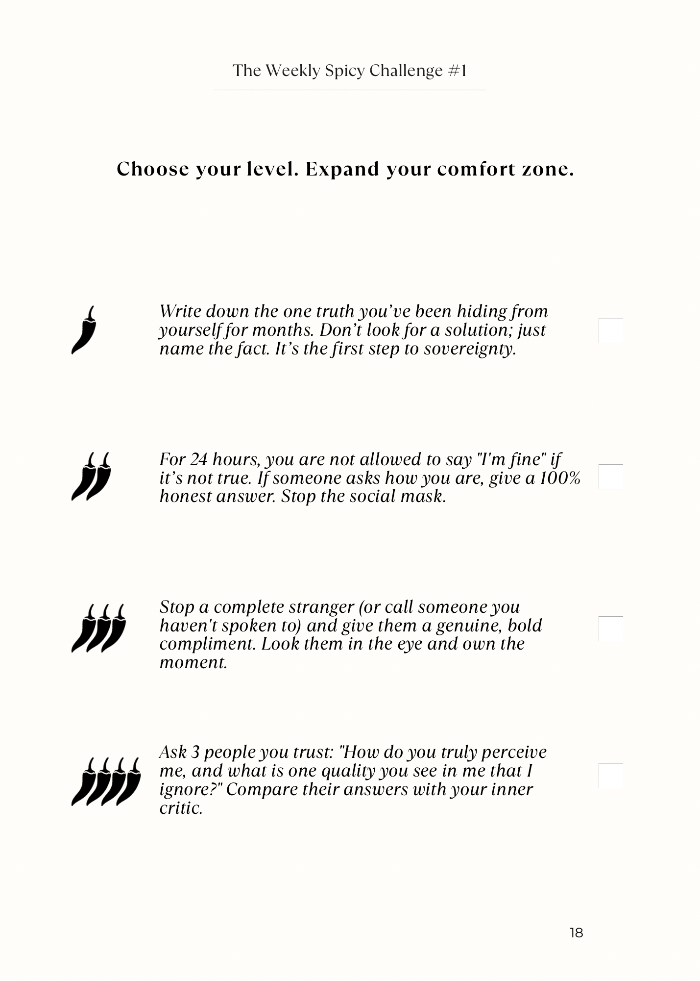 Self Discovery Journal